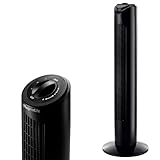 MAGMALIFE Ventilador de Torre 83 cm, 3 Velocidades, Oscilación 75°, Silencioso, Ahorro de Energía, Ideal para Hogar y...