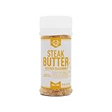 Lillie’s Q - Steak Butter Seasoning, All-In-One Steak Seasoning with Butter, Garlic, Salt & Black Pepper, Perfect for Red Meats (6 oz)