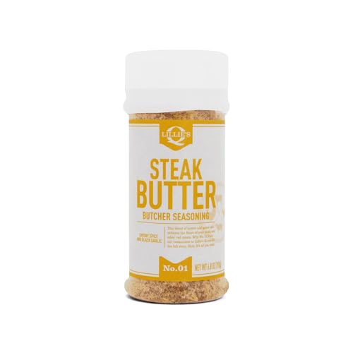 Lillie’s Q - Steak Butter Seasoning, All-In-One Steak Seasoning with