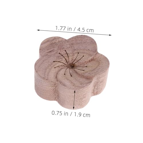 Difusor aromático eléctrico de madera PartyKindom set 2 piezas miniatura 2