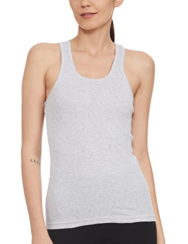 Image of Van Heusen Women's Racerback 100% Cotton Tank Top | Super Combed Cotton | Breathable Fabric | Anti-Bacterial Tech | Color Fresh Technology | Keeps You Fresh | Sweat Absorbent | Everyday Comfort | Style 11202 | Available in Pack of 1 & 2