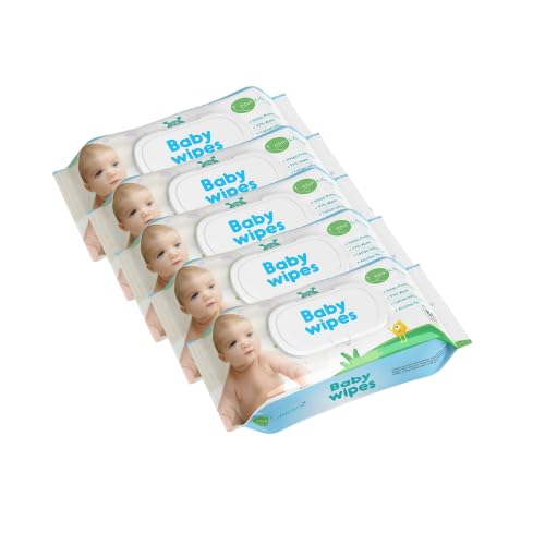 ANK LIFE CARE Baby Wipes – Enriched with Aloe Vera & Vitamin E, Ultra-Soft, Alcohol-Free, Paraben-Free, Hypoallergenic, Dermatologist-Tested, Suitable for Newborns & Sensitive Skin – Pack of 2-picture-10