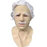 Realistic Masks: Old Man, Horror, More for Halloween, Masquerade (C)