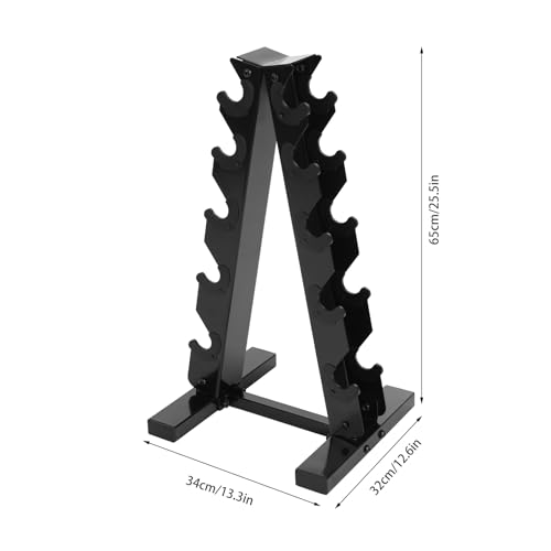 Support d'haltères en acier robuste pour musculation à la maison - 2