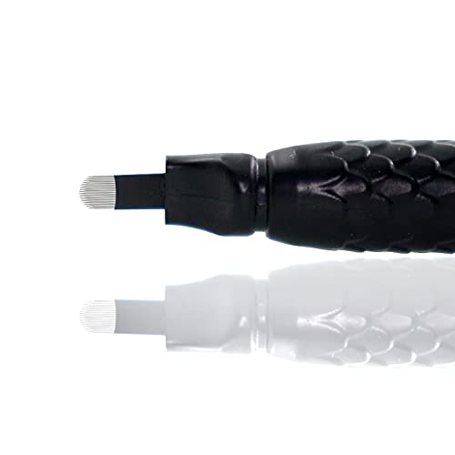 Pluma Microblading Desechable Nano18U de 0,15mm para cejas precisas 3