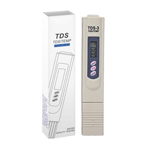 Image of Axeon Digital TDS Meter with LCD Display, Temperature & Water Quality Tester for RO Purifiers, Filters, Aquariums, Hydroponics | Portable TDS Testing Device for Accurate Readings (Pack of 2)
