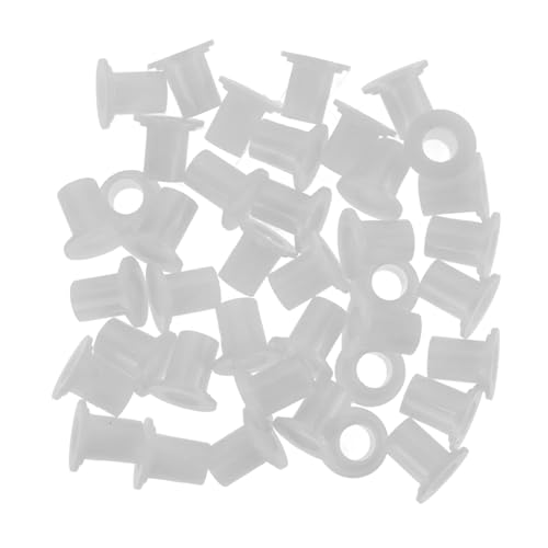 DECOMELODY 40 Piezas Plásticos Side Plugs para Roller Skate con Espaciadores de Rodamientos de Eje Accesorios Duraderos y Compatibles para Patines de Ruedas