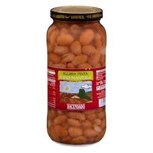 "Alubia cocida pinta Hacendado Tarro 570 g (400 g escurrido) Pack 2"