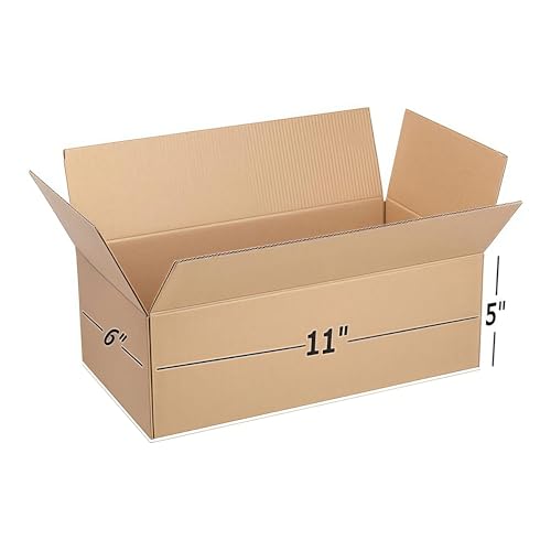 Image of Reliable 3-Ply Kraft Construction - Made with strong 3-ply corrugated material to protect your products during shipping and handling.