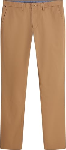 Tommy Hilfiger Herren Chino Hose Bleecker 1985 Pima Cotton Slim Fit, Beige (Timeless Camel), 32W/34L – Ansicht 5