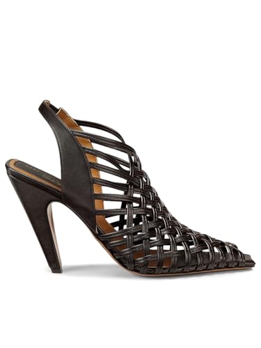 Spur Alter-Mat 95MM Woven Slingback Sandals