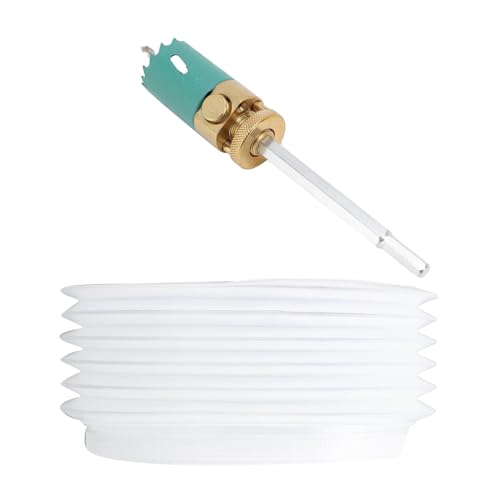 Broca Kit Luocute 35mm Hole Saw Dust Bowl Acero Aleado miniatura 1