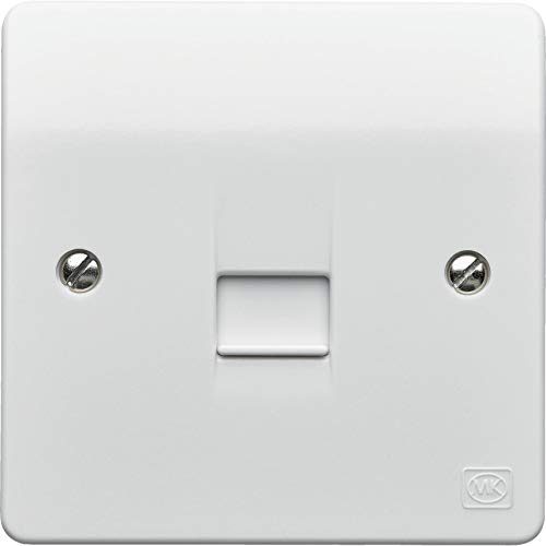 K427RPWHI 1-GANG Telephone Socket/Secondary
