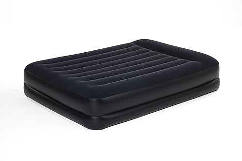 Bestway Aeroluxe Airbed, Luftbett mit eingebauter Elektropumpe, Queensize 203x152x46 cm