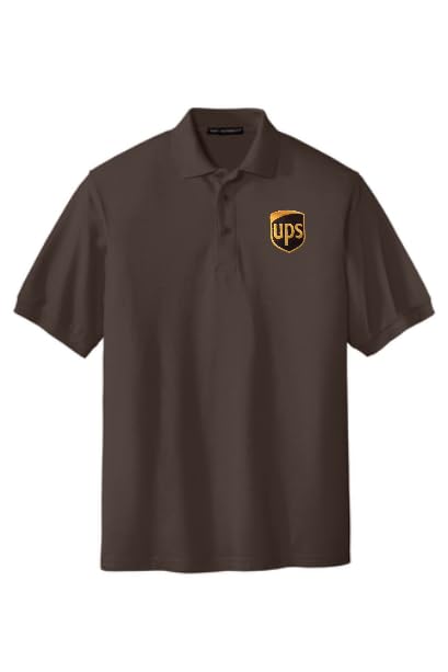 UPS Silk Touch Polo Men's United Parcel Service Official Colors and Style4