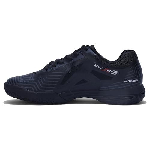 Image of YONEX BLAZE 3 Badminton Shoes |Non Marking | Ideal for Badminton,Squash,Table Tennis,Volleyball | Non-Marking Sole |TRU Cushion |Durable Skin Light|Synchro-Fit Insole|Toe Assist Shape|Hexa Grip |Light Weight|Lateral Shell|Extra Cushioning|Snap Back Action|