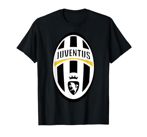 Trendy Juventus Sports Club Logo T-Shirt, Herren, Schwarz, M