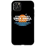 Unix Shell - Computer Science Programming Geek Nerd スマホケース iPhone 11 Pro Max 用