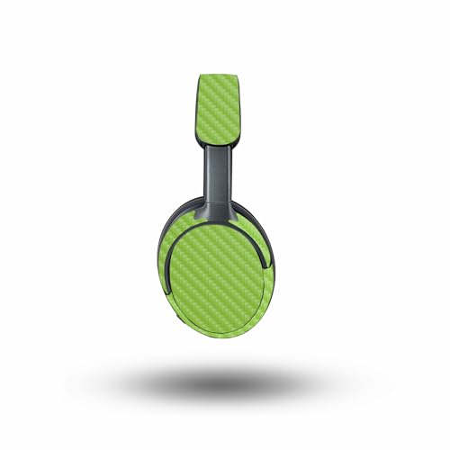 Image of MightySkins Carbon Fiber Skin Compatible with Bose QuietComfort Ultra - Solid Lime Green | Protective, Durable Textured Carbon Fiber Finish | Easy to Apply