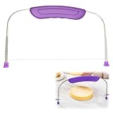 Tortenschneider Tortenbodenschneider,Tortenbodenschneider Zubehör,Tortensäge Set,Tortenboden Schneidehilfe,Torten Backzubehör Edelstahl,Torte Schneidehilfe,für Sallys Cake Biskuitboden Kuchenteiler