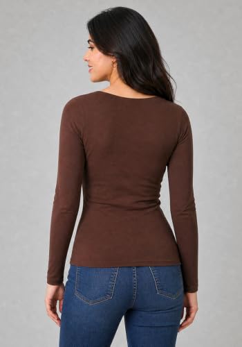 Image of Wear Your Opinion Full Sleeve Fitted Tops for Woman Western | Tshirt for Woman | Women Tees | Women T Shirt