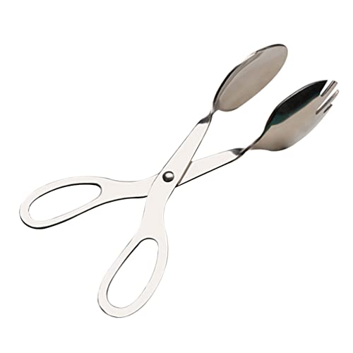 Luxshiny Ensalada De Tijeras De Tijera Ensalada Para Hornear Comida Para Hornear Panecillo De Pan Tallas Pinzas Para Servir （8 Pulgadas）