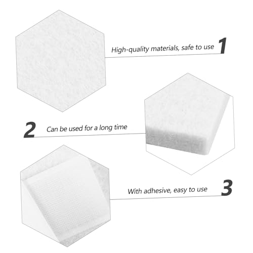 EXCEART 5pcs Paneles de Absorción Acústica con Fieltro para Decoración de Paredes, Aislamiento Acústico para Estudios y Oficinas miniatura 3