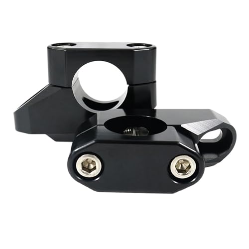 Élévateur de guidon 28mm pour BMW F800R et F800GS, rehausseur noir avec logo F800GT