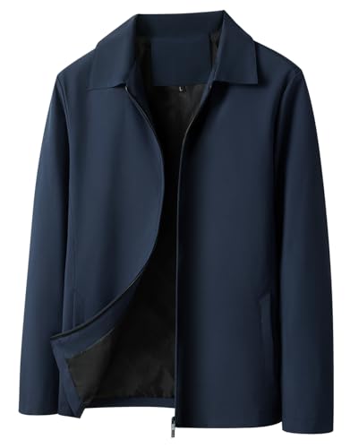 Mens Lightweight Bomber Jacket Casual Stylish Windbreaker