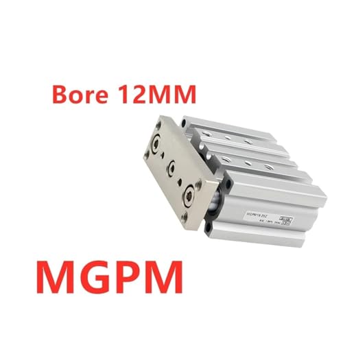 Cylindre MGPM12 SMC guidé compact pour automatisme industriel pneumatique
