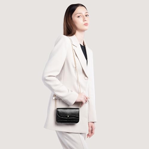 Image of Accessorize London Women's Faux Leather Crossbody Bag