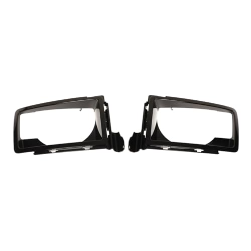 Garniture de lunette de phare LR132527 couvercle de lampe avant noir brillant L663 2020-2023
