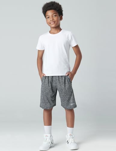 Liberty Imports 5 Pack Big Boys Youth Athletic Mesh Basketball Shorts with Pockets Quick Dry Activewear - Image 3