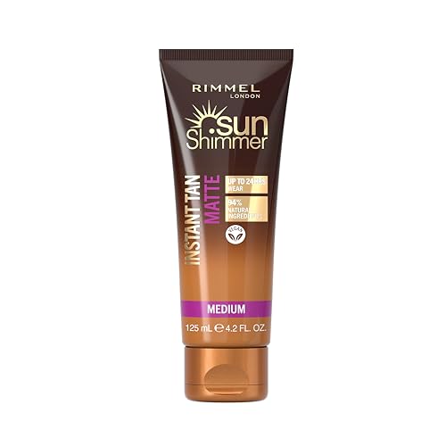Rimmel Sunshimmer Water Resistant Instant Tan Wash Off Matte - Medium