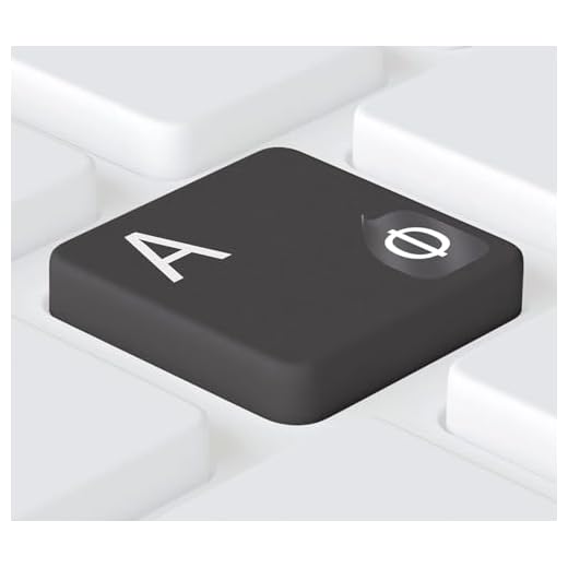 Letras Adhesivas Rusas para Teclado [Blanco - 5x6mm] Etiquetas Adhesivas Rusas para teclados