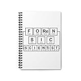 Spiral-Notizbuch, humorvoll, medizinischer Untersucher, Arzt, Technik, Forensik, Experte, urkomisch, Kriminalistik, Rechtsexperten, Enthusiasten, Einheitsgröße