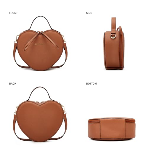 Image of Crossbody Purse for Women Small Crossbody Bags Trendy Vegan Leather with Adjustable Shoulder Straps Gift for Mother Wife Mom