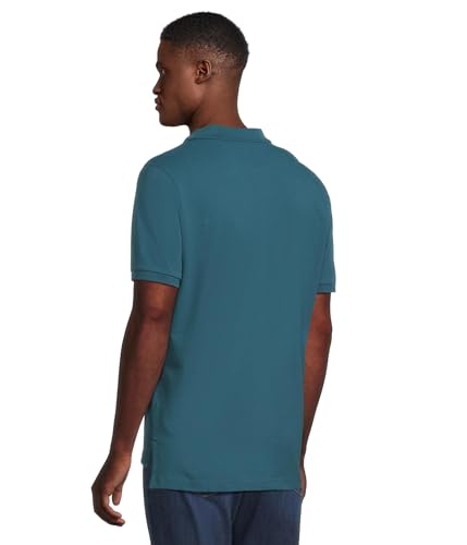 Image of U.S. POLO ASSN. Men Cotton Regular Fit Solid Polo With Small Pony | Two-Button Closure Pique Polo Shirt, Summer Fashion Golf Shirt