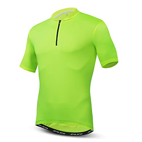 Maillot de cyclisme respirant pour homme avec trois poches arrière