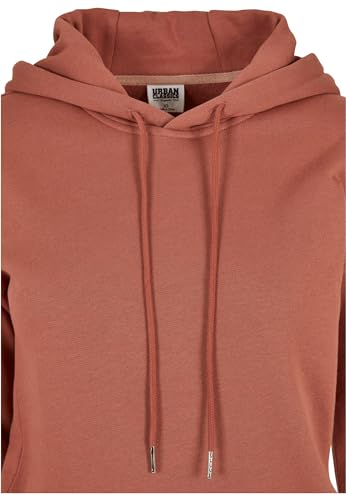 Urban Classics Damen Kapuzenpullover Ladies Organic Hoody Terracotta M