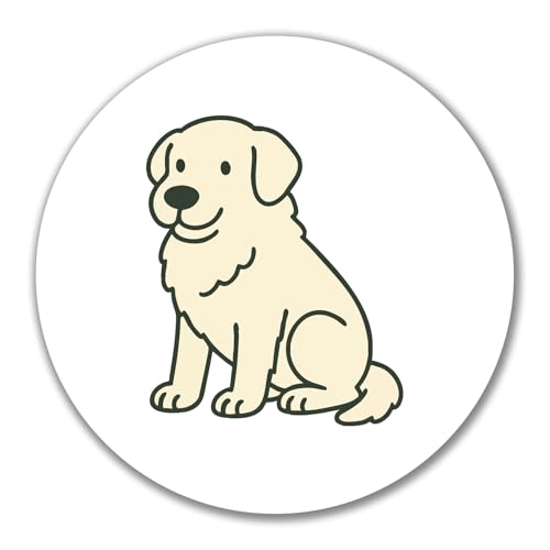 Imagen de Huuraa adesivi Mastín maremmano-abruzzese Adesivo regalo 10cm Mastín maremmano-abruzzese Presente