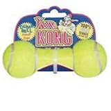 FLAMINGO Kong Airdog Squeaker Dumbbell 4,5 x 13,5 x 9 cm Geel