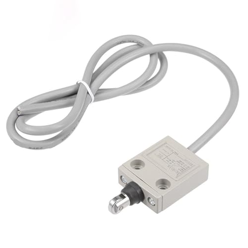 Interruptor de límite TZ-3113 de émbolo de rodillo cruzado momentáneo de 1 NC y 1 NO