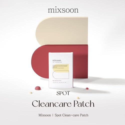 mixsoon Spot Clean Care Patch (84 Patches) - Nahtlose Akne-Pflaster zum Abdecken und Heilen von problematischen Stellen.