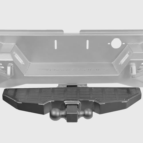 2 Inch Hitch Step with 2 & 2-5/16 Convertible Tow Balls