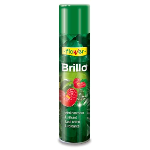 Flower - Abrillantador de Hojas Natural 800ml | Mejora y Realza al Instante | Elimina Manchas de Cal de las Hojas | Espray Desaromatizado e Hipoalergénico
