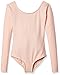 Capezio girls Team Basic Long Sleeve athletic leotards, Ballet Pink, Toddler 2T-4T US