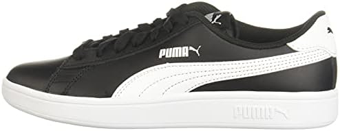 PUMA Smash 2 Sneaker, Black/White, 11.5 US Unisex Little Kid | Image 7
