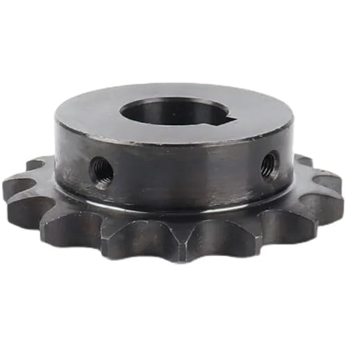 Rueda de chaveta y engranaje de cadena 04C de acero con 40 dientes para eje de 18mm