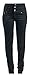 Rock Rebel by EMP Damen Schwarze Slim Fit High-Waist Jeans W27L30 schwarze günstig Kaufen-Rock Rebel by EMP Damen Schwarze Slim Fit High-Waist Jeans W27L30